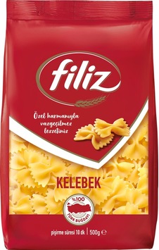 Filiz Makarna Kelebek 500gr x 20 Adet Filiz Makarna Kelebek 500gr x 20 Adet