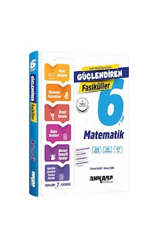 Ankara 6. Sınıf Matematik Güçlendiren Fasiküller Ankara Yayıncılı Ankara 6. Sınıf Matematik Güçlendiren Fasiküller Ankara Yayıncılı