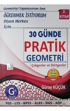 30 Günde Pratik Geometri 2. Kitap / Güray Küçük 30 Günde Pratik Geometri 2. Kitap / Güray Küçük
