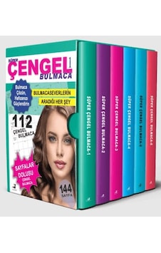 Süper Çengel Bulmaca 6 Kitap Kutulu Set