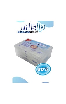 MİS İP KÜRDANLI DİŞ İPİ KARE 50 Lİ