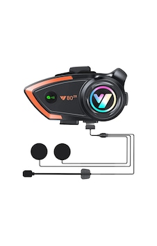 Yeni Model Y80-2x Motosiklet İntercom 2 Kişilik Bağlantı Rgb Işıklı Bluetooth Kulaklık Seti Yeni Model Y80-2x Motosiklet İntercom 2 Kişilik Bağlantı Rgb Işıklı Bluetooth Kulaklık Seti