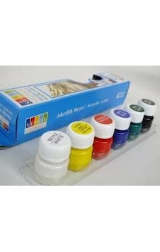Artdeco Kids Cam Boyası 15ml 6lı Set Artdeco Kids Cam Boyası 15ml 6lı Set