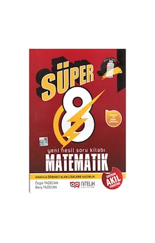 NİTELİK 8. Sınıf Yeni Nesil Süper Matematik Soru Kitabı NİTELİK 8. Sınıf Yeni Nesil Süper Matematik Soru Kitabı