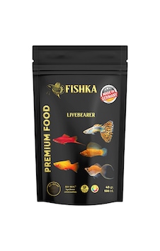 Fishka Livebearer 100 ml Tetra Süs Balıkları Yemi Fishka Livebearer 100 ml Tetra Süs Balıkları Yemi