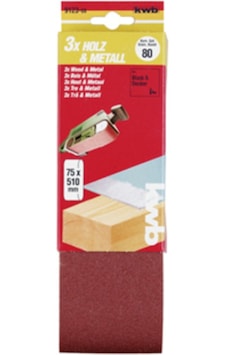 Kwb Tank Zımpara Kağıdı 75X510 3 Adet 80 Kum 49912308 Kwb Tank Zımpara Kağıdı 75X510 3 Adet 80 Kum 49912308