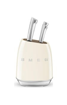 Smeg 50's Style Kbsf02 Krem Standlı Bıçak Seti Genel Smeg 50's Style Kbsf02 Krem Standlı Bıçak Seti Genel