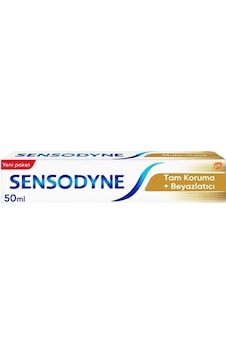 Sensodyne Tam Koruma Ve Beyazlatıcı Diş Macunu 50 Ml Sensodyne Tam Koruma Ve Beyazlatıcı Diş Macunu 50 Ml