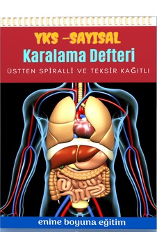 Spiralli Karalama Defteri – Yks – Sayısal Teksir Kağıtlı Spiralli Karalama Defteri – Yks – Sayısal Teksir Kağıtlı