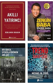 Bir Borsa Spekülatörünün Anıları + Trend Takipçisi + Akıllı Yatırımcı + Zengin Baba Yoksul Baba Bir Borsa Spekülatörünün Anıları + Trend Takipçisi + Akıllı Yatırımcı + Zengin Baba Yoksul Baba