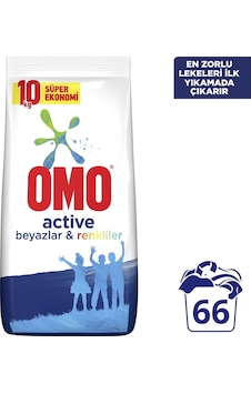 Omo Active Beyazlar Ve Renkliler 10 Kg Omo Active Beyazlar Ve Renkliler 10 Kg