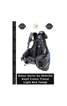 Delux Serisi Su Aktivite Keşif Cressi Travel Light Bcd Yeleği Blue Delux Serisi Su Aktivite Keşif Cressi Travel Light Bcd Yeleği Blue