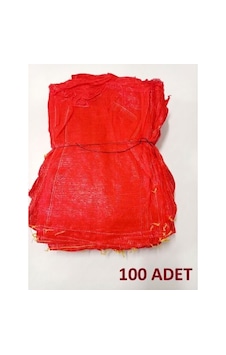 Çuval File Kırmızı 50cmx80cm Pidok 100 Lü Patates Soğan Çuvalı Çuval File Kırmızı 50cmx80cm Pidok 100 Lü Patates Soğan Çuvalı