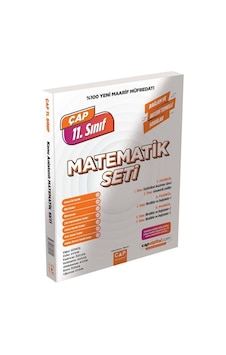 Çap Yayınları 11. Sınıf Matematik Maarif Model Set Çap Yayınları 11. Sınıf Matematik Maarif Model Set