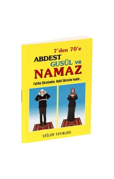 7 Den 70 E Abdest Gusül Ve Namaz Kod: 012 Cep Boy Kuşe Kağıt 7 Den 70 E Abdest Gusül Ve Namaz Kod: 012 Cep Boy Kuşe Kağıt
