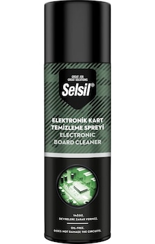 Selsil Elektronik Kart Temizleme Spreyi 500ml Yağsız - Devrelere Zarar Vermez 5570 Selsil Elektronik Kart Temizleme Spreyi 500ml Yağsız - Devrelere Zarar Vermez 5570