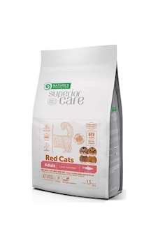 Nature's Protection Kızıl Tüylü Kediler İçin Ringa Balıklı Yetişkin Kedi Maması 1500 G