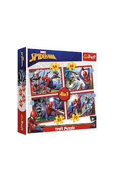 Trefl Kahraman Örümcek Adam 4'Lü 35+48+54+70 Parça Puzzle Trefl Kahraman Örümcek Adam 4'Lü 35+48+54+70 Parça Puzzle