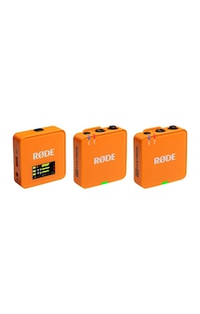 Wireless Go Gen 3 2 Kişilik Kablosuz Yaka Mikrofonu - Orange Wireless Go Gen 3 2 Kişilik Kablosuz Yaka Mikrofonu - Orange