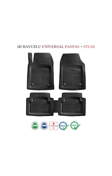 Renault Symbol 2013-2017 Sedan Uyumlu 3d Havuzlu Paspas Takımı Pro Siyah Renault Symbol 2013-2017 Sedan Uyumlu 3d Havuzlu Paspas Takımı Pro Siyah