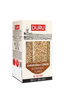 Duru Karabuğday Ezmesi Buckwheat Flakes Aç - Kat 20 G X 10 Adet