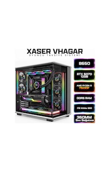 Xaser VHAGAR-X9 R5-7500F 16 GB 1 TB M.2 NVMe SSD 12 GB RTX5070 Free Dos Masaüstü Oyuncu Bilgisayarı Xaser VHAGAR-X9 R5-7500F 16 GB 1 TB M.2 NVMe SSD 12 GB RTX5070 Free Dos Masaüstü Oyuncu Bilgisayarı