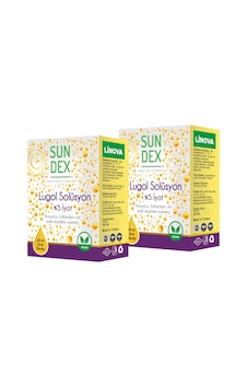 Sundex Paket Lugol İyot Solüsyon Damla 2 x 30 ML Sundex Paket Lugol İyot Solüsyon Damla 2 x 30 ML