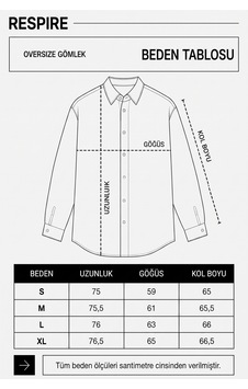 Respire Erkek Rs Uzun Kollu Modal Oversize Gömlek Beyaz Respire Erkek Rs Uzun Kollu Modal Oversize Gömlek Beyaz