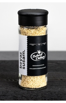 Beyaz Susam 65gr Cam Çok Renkli Beyaz Susam 65gr Cam Çok Renkli