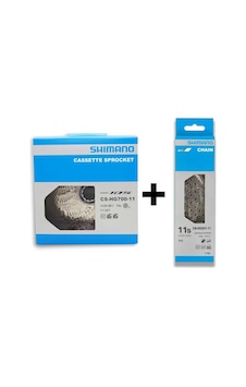 Shimano Cs-hg700-11 105 11-34t Ruble + Shimano Cn-hg601 Zincir 11 Gri Shimano Cs-hg700-11 105 11-34t Ruble + Shimano Cn-hg601 Zincir 11 Gri