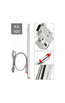 Sıno Ka500 Cam Cetvel 5v 3 Metre Kablolu Lineer Ölçek Dro Enkoder Sıno Ka500 Cam Cetvel 5v 3 Metre Kablolu Lineer Ölçek Dro Enkoder
