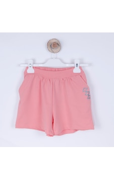 Xo Kids P-003504 Nk 52510 Kız Belli Büzgülü Şort 4-8 Yaş Pembe