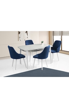 1018 Mdf Mutfak Masa Takımı Beyaz 1018 Mdf Mutfak Masa Takımı Beyaz