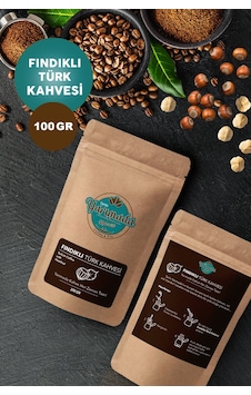 Tarihi Yarımada Kahvecisi Taze Çekilmiş Orta Kavrulmuş ve Öğütülmüş Fındıklı Türk Kahvesi 100 G Tarihi Yarımada Kahvecisi Taze Çekilmiş Orta Kavrulmuş ve Öğütülmüş Fındıklı Türk Kahvesi 100 G