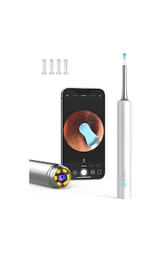 Bebırd T5 3mp Kamera 3.5mm Lens Şarjlı Wıfı Görüntülü Kulak Temizleyici Beyaz Renk Bebırd T5 3mp Kamera 3.5mm Lens Şarjlı Wıfı Görüntülü Kulak Temizleyici Beyaz Renk