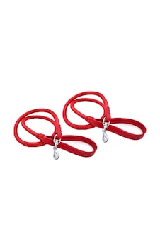 Desingshop 2li Deri Örgü Köpek Gezdirme Kayışı 90cm Kırmızı dsg43 Desingshop 2li Deri Örgü Köpek Gezdirme Kayışı 90cm Kırmızı dsg43
