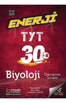 Palme Yks Tyt Enerji Biyoloji 30 Deneme Sınavı Video Çözümlü Yeni Palme Yks Tyt Enerji Biyoloji 30 Deneme Sınavı Video Çözümlü Yeni