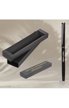 Kişiye Özel İsim Baskılı Metal Tükenmez Kalem - Byp202-siyah Kişiye Özel İsim Baskılı Metal Tükenmez Kalem - Byp202-siyah
