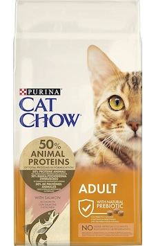 Purina Cat Chow Somon Balıklı Yetişkin Kedi Maması  15 KG