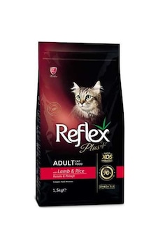 Reflex Plus Kuzu Etli Yetişkin Kedi Maması 2 x 1500 G Reflex Plus Kuzu Etli Yetişkin Kedi Maması 2 x 1500 G