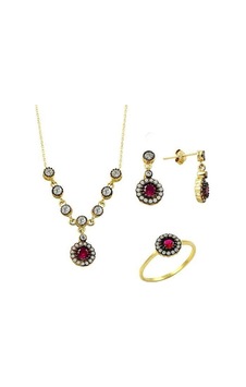 Üçlü Set Papatya 6,74 Gram 14 Ayar Altın Üçlü Set Papatya 6,74 Gram 14 Ayar Altın