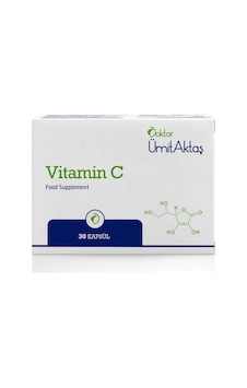 Dr. Ümit Aktaş Vitamin C Takviyesi 30 Kapsül Dr. Ümit Aktaş Vitamin C Takviyesi 30 Kapsül