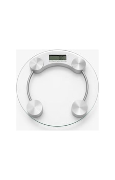 Dijital Cam Baskül 180 Kg Kapasiteli Hassas Ölçüm Elektronik Tartı Beyaz Dijital Cam Baskül 180 Kg Kapasiteli Hassas Ölçüm Elektronik Tartı Beyaz