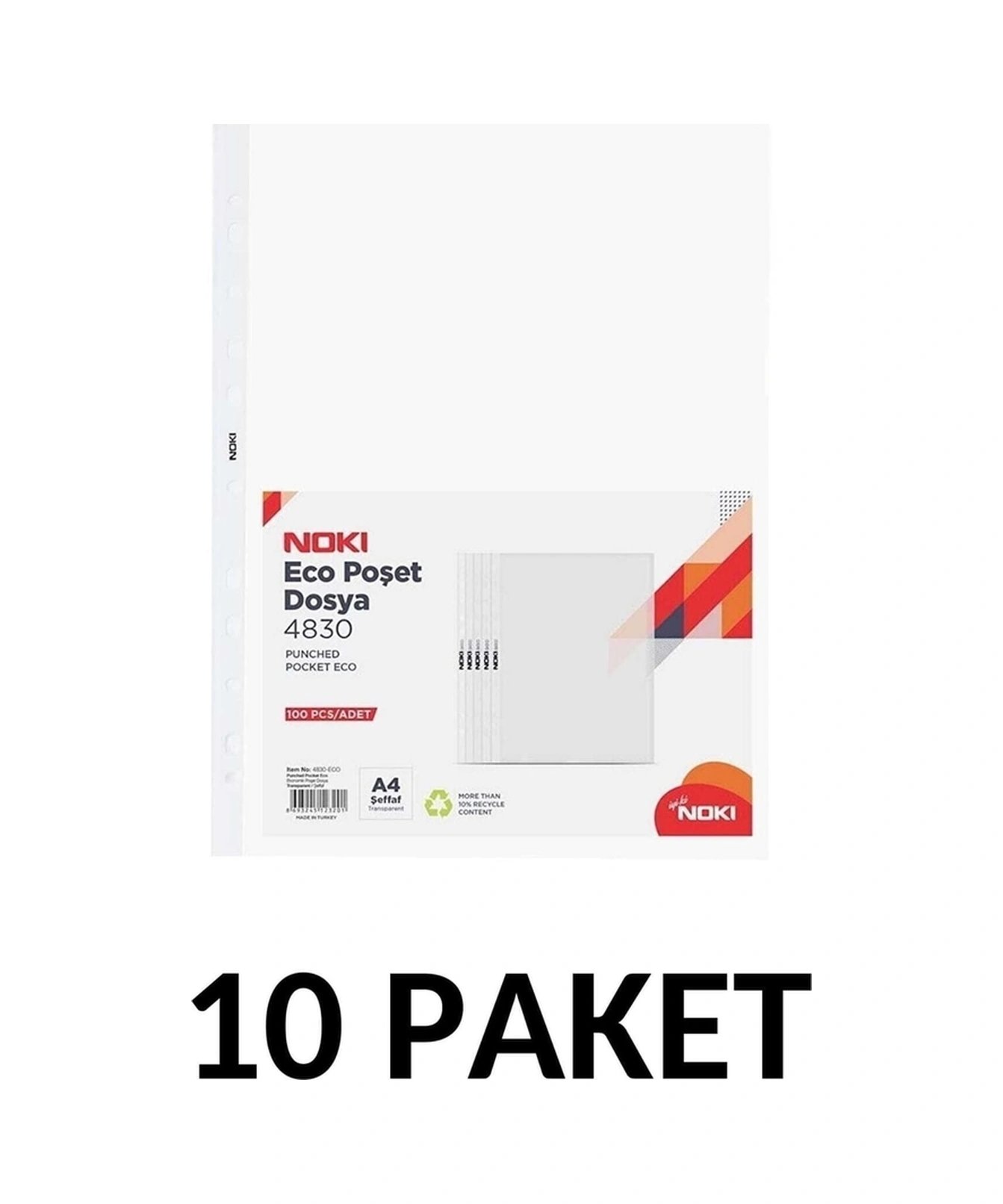 10 Paket Eco Şeffaf Poşet Dosya 100lü Diğer 10 Paket Eco Şeffaf Poşet Dosya 100lü Diğer