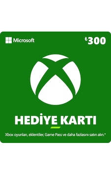 Microsoft Xbox Hediye Kartı 300 TL Microsoft Xbox Hediye Kartı 300 TL