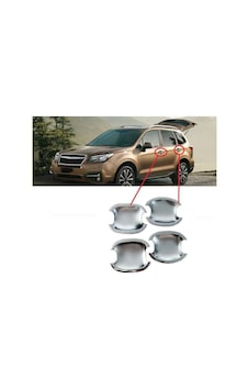 Subaru Forester 2009 2012 Dış Kapı Kolu İç Kaplama Abs Krom