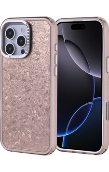 Apple Uyumlu iPhone 16 Pro Max Kılıf Taşlı Tasarımlı Zore Kapi Kapak Gold Apple Uyumlu iPhone 16 Pro Max Kılıf Taşlı Tasarımlı Zore Kapi Kapak Gold
