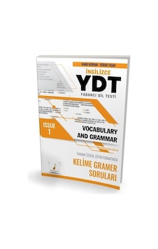 YDT İngilizce Vocabulary and Grammar Issue 1 - Burak Yaşar - Pelikan Yayınları