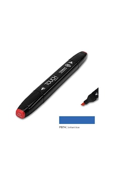 Touch Twın Marker Pb74 Brıllıant Blue Touch Twın Marker Pb74 Brıllıant Blue
