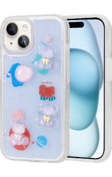 Apple iPhone Uyumlu 15 Plus Kılıf Kabartma Figürlü Parlak Zore Minimini Silikon Kapak Apple iPhone Uyumlu 15 Plus Kılıf Kabartma Figürlü Parlak Zore Minimini Silikon Kapak